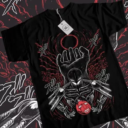 Berserk T-shirt Manga Guts Berserker Armour Horror Anime Black T-Shirt ALL SIZES Hoodie, Sweatshirt | RetroVerseTees.com