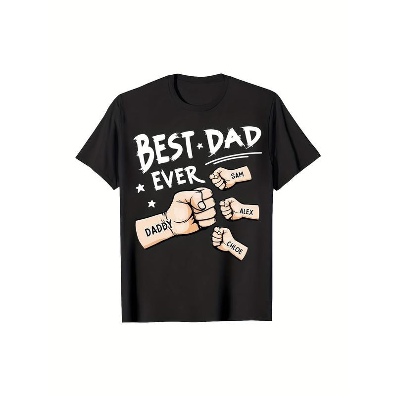 Best Dad Ever Gifts Personalized TNF Day, Birthday Gifts For Dad From Daughter, 100% Cotton T-Shirt Hoodie, Sweatshirt