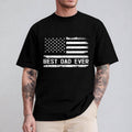 Best Dad Ever Shirt Casual Style Crew Neck Short Sleeve T-Shirt Tops Trendy for Unisex, Perfect Gift for Dad Hoodie,...