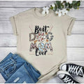 Best Dog Mom Graphic Tee Hoodie, Sweatshirt | RetroVerseTees.com