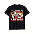 Best Guinea Pig Dad Ever Funny Guinea Pig Dad TNF Day Men T-Shirt, 100 Cotton, WB shield Funny Guinea Pig Dad TNF...