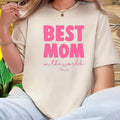 Best Mom In The World Color T-shirt, Mothers Day Gift Hoodie, Sweatshirt | RetroVerseTees.com
