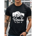 [Best Uncle Ever T-Shirt] 100% Cotton Best Uncle Ever Crew Neck T-Shirt - Soft, Gym-Friendly, Funny Men's Summer Shirt...