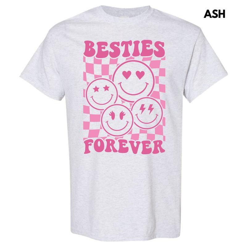 Besties Forever Gildan Short Sleeve T-Shirt 'NLB' Hoodie, Sweatshirt | RetroVerseTees.com