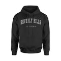 Beverly Hills California Unisex Classic Hoodie Sweatshirt Cotton Fabric Pocket Womenswear T-Shirts | RetroVerseTees.com