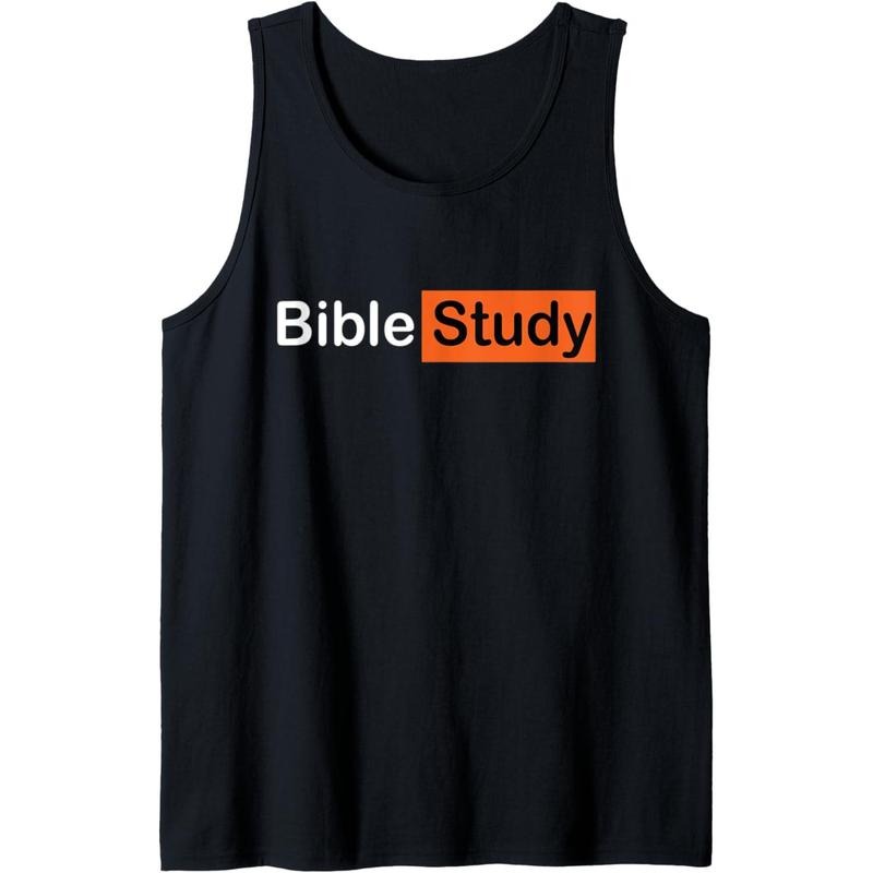 Bible Study Hub Logo Funny Sarcastic Adult Humor Tank Top MADE IN USA T-Shirts, Hoodie, Sweatshirt | RetroVerseTees.com