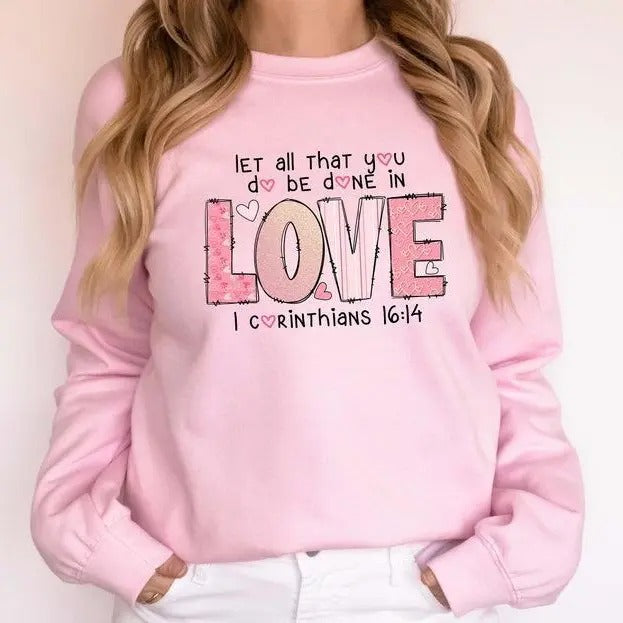Bible Verse Valent, Gift For Her For Him, Valentine's Day T-Shirts, Hoodie, Sweatshirt | RetroVerseTees.com
