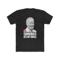 Biden's Tall Tale Tee: Cannibal Claim Comedic Parody Premium Cotton Crew Tee Hoodie, Sweatshirt | RetroVerseTees.com
