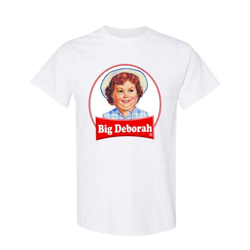 Big Deborah Cotton T-Shirt, For Men, For Women, Full Color, Full Size Hoodie, Sweatshirt | RetroVerseTees.com