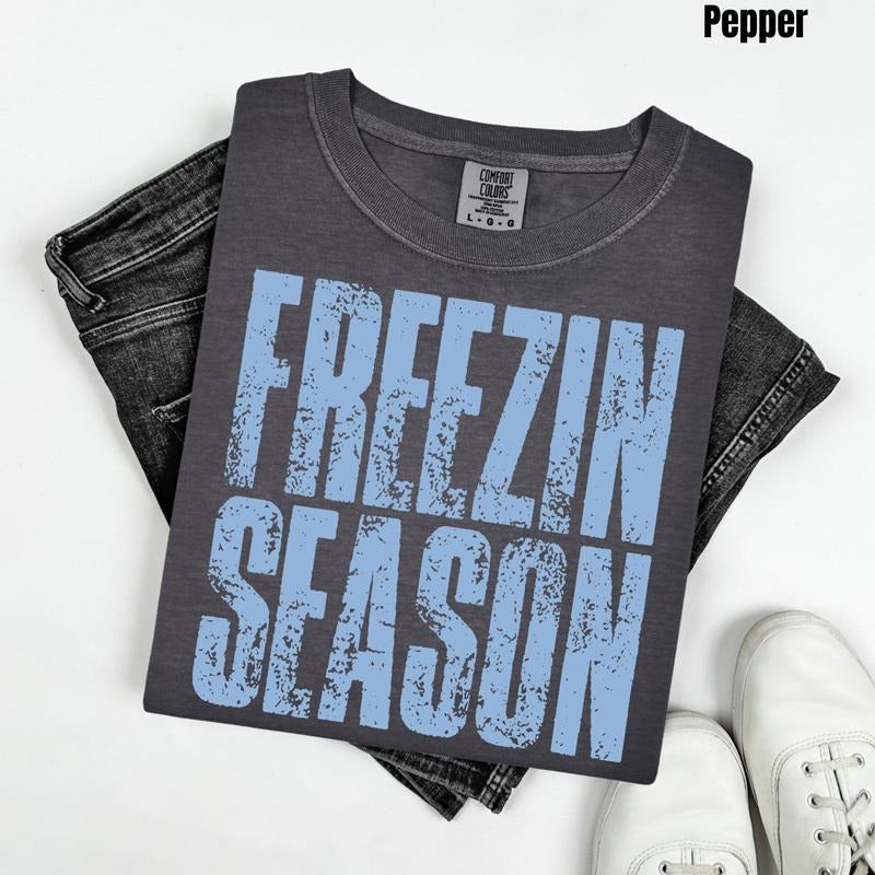 Big Freezin Season Comfort Colors T-Shirt 'NLB' Hoodie, Sweatshirt | RetroVerseTees.com