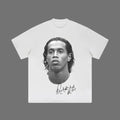 Big Head RONALDINHO YOUNG T-Shirt, RONALDINHO Vintage Tee, Unisex Soccer Shirt, Sweatshirt, Graphic Tees, Menswear...