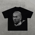 Big Head The Zidane T-Shirt, Zidane Vintage Tee, Unisex Soccer Shirt, Sweatshirt, Graphic Tees, Menswear Womenswear...