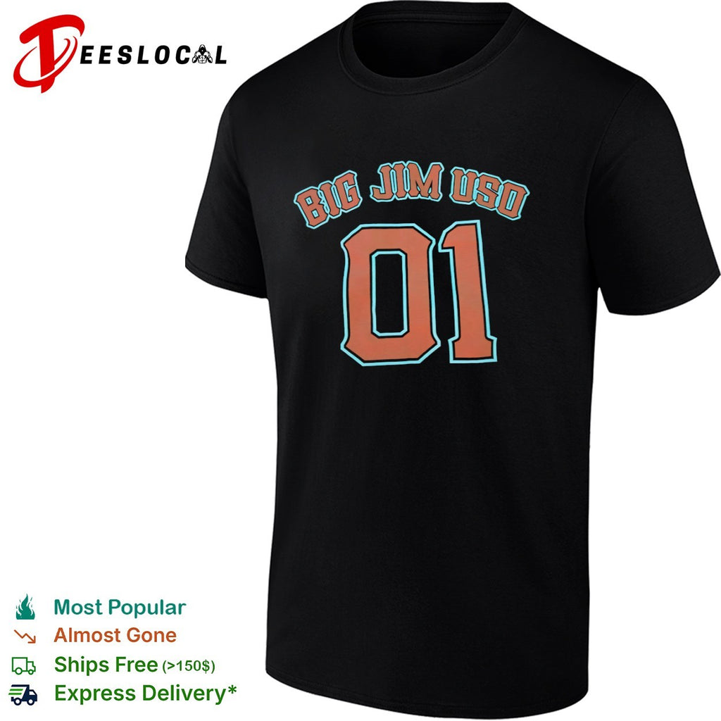 Big Jim Uso 01 Jersey Wrestling shirt