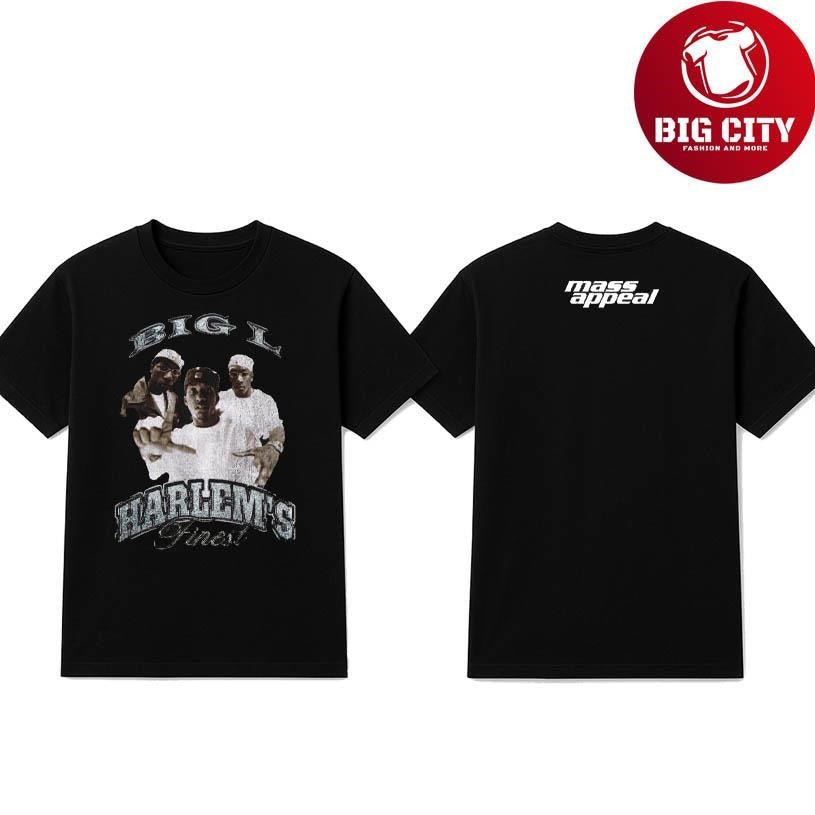Big L Harlem’s Finest 2025 Two Sided Shirt