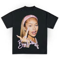 Big Lattooo Pink Graphic T-Shirt, Rap Shirt Cotton Fabric Hoodie, Sweatshirt | RetroVerseTees.com