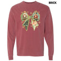 Big Nutcracker Bow Long Sleeve Comfort Colors T-Shirt 'NLB' Hoodie, Sweatshirt | RetroVerseTees.com