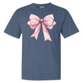 Big Pink Bow Comfort Colors T-Shirt 'NLB' Hoodie, Sweatshirt | RetroVerseTees.com