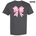 Big Pink Floral Bow Comfort Colors T-Shirt 'NLB' Hoodie, Sweatshirt | RetroVerseTees.com
