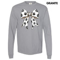 Big Soccer Bow Long Sleeve Comfort Colors T-Shirt 'NLB' Hoodie, Sweatshirt | RetroVerseTees.com
