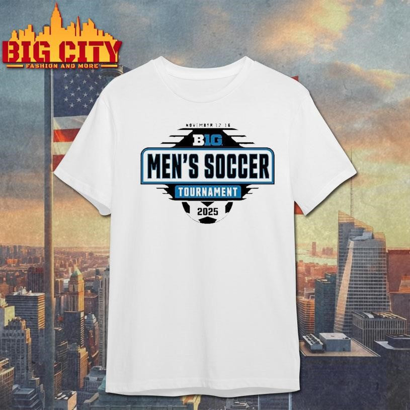 Big Ten Men’s Soccer Tournament 2025 shirt