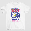 Biggest Slut In the Taco Bell Cantina T-Shirt Funny and Bold Statement Tee Hoodie, Sweatshirt | RetroVerseTees.com