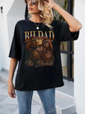 Bildad The Shuhite 90s Shirt, Rock Tour 2024, Bootleg Movie Tshirt, Bildad The Shuhite, Good Omens 2, Crowley Good Omen...