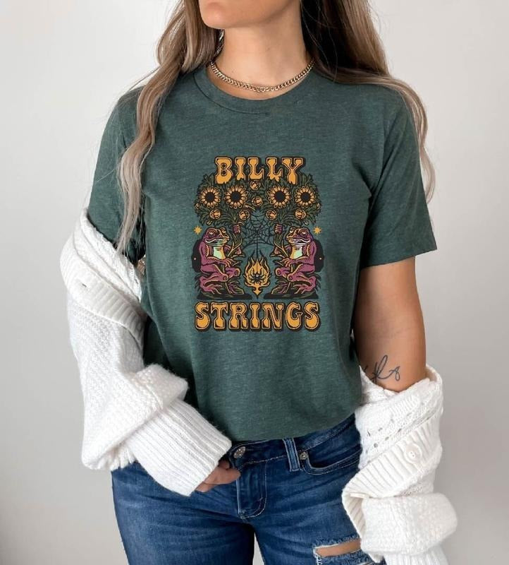 Billy Strings T-shirt Billy Strings Fall Winter Shirt Billy Strings Vintage Shirt Billy Strings Unisex T-shirt Country...