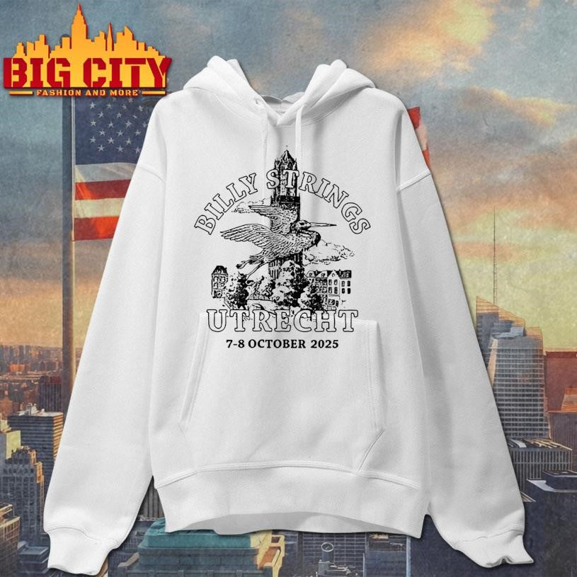 Billy Strings Utrecht NL Oct 7-8 2025 Event Shirt