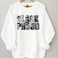Black And Proud Unisex Hoodie, Black History Sweatshirt, Black History Month Shirt, Melanin Shirt | RetroVerseTees.com