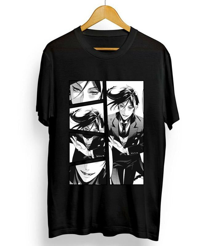 Black Butler T-Shirt S-4XL Sebastian,Kuroshitsuji,Toboso Yana, japanese, Anime shirt Hoodie, Sweatshirt | RetroVerseTees.com