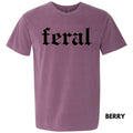 Black FERAL Comfort Colors T-Shirt 'NLB' Hoodie, Sweatshirt | RetroVerseTees.com