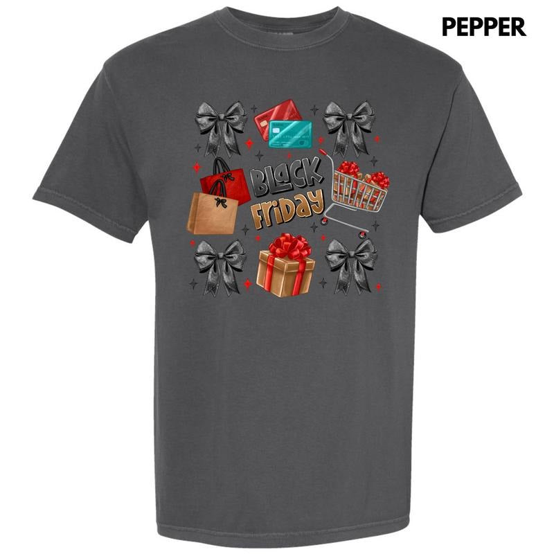 Black Friday Collage Comfort Colors T-Shirt 'NLB' Hoodie, Sweatshirt | RetroVerseTees.com