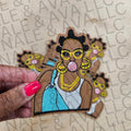 Black Girl Bantu Knots Hat Patch (1 Patch) T-Shirts, Hoodie, Sweatshirt | RetroVerseTees.com