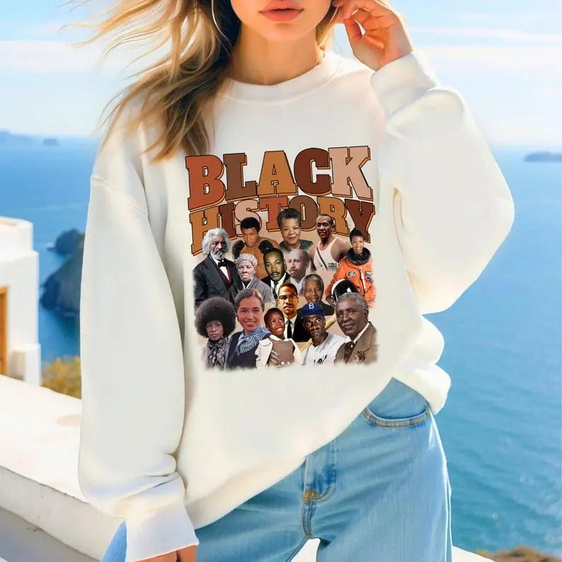 Black History Month Characters Bootleg Style T-shirt,sweatshirt,hoodie, Black History sweatshirt, Black History Month...