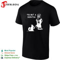Black Knight tis but a scratch cat shirt