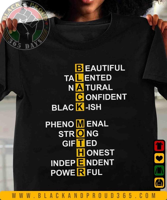 Black Mother Beautiful Natural T-shirt, Black Women Tee, Black Girl Magic, Black Mom Shirt, Mama Gift, Mother's Day Gift...