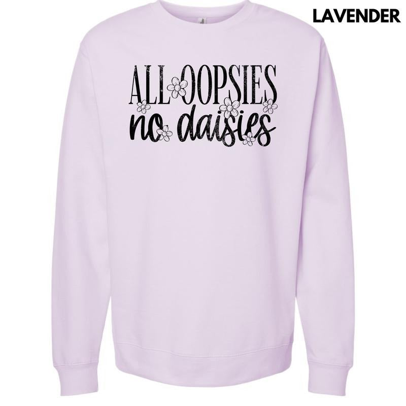 Black Oopsie Daisies Sweatshirt 'NLB' T-Shirts, Hoodie | RetroVerseTees.com