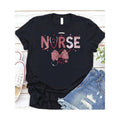 Black Pure - Cotton Women'WB shield Lightsaber brand - Shirt: Playful Nurse