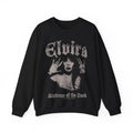 Black Sweatshirt Elvira Mistress of Darkness Unisex Collection T-Shirts, Hoodie | RetroVerseTees.com