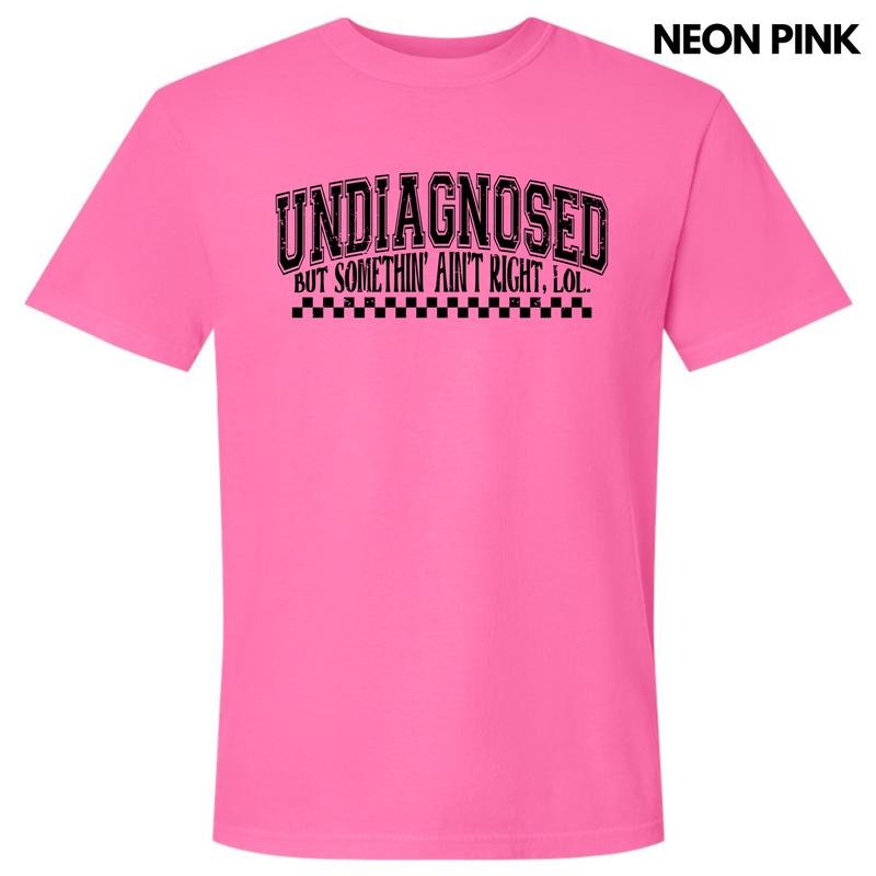Black Undiagnosed Comfort Colors T-Shirt 'NLB' Hoodie, Sweatshirt | RetroVerseTees.com