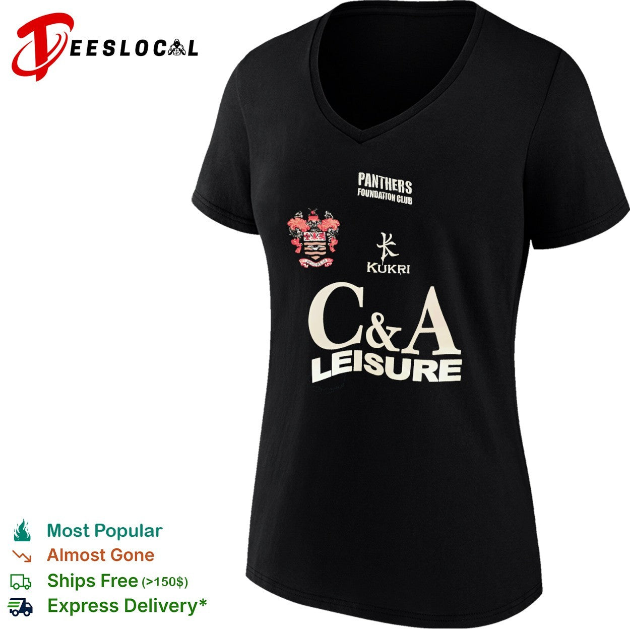 Blackpool Panthers Foundation Club C&A Leisure Jersey shirt