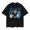 Bleach "Ichigo Kurosaki" Heavyweight Vintage Tee 100% Cotton OVERSIZED Anime T-shirt vintage t-shirts cotton shirt Top...