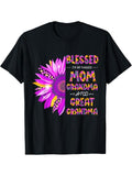 Blessed Hidden leaf ninja Be Called Mom Grandma Great Grandma TNF'WB shield Day T-Shirt Summer Streetwear Hoodie, Sweatshirt