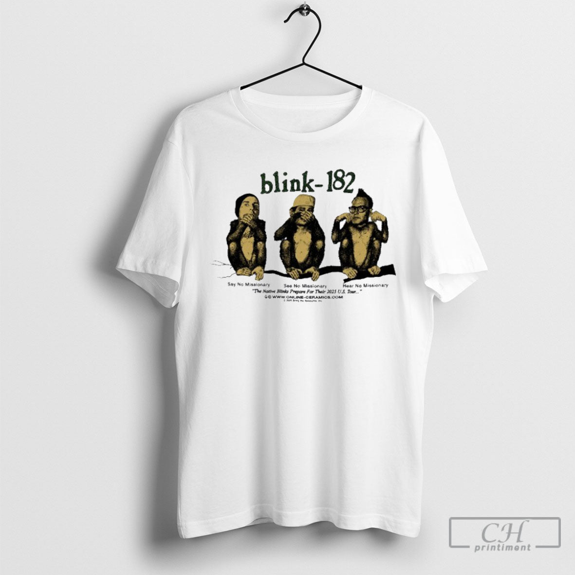 Blink 182 Say No Missionary See No Missionary Hear No Missionary The Native Blinks Prepare