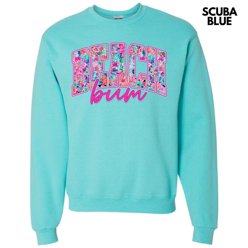 Blooming Beach Bum Sweatshirt 'NLB' T-Shirts, Hoodie | RetroVerseTees.com