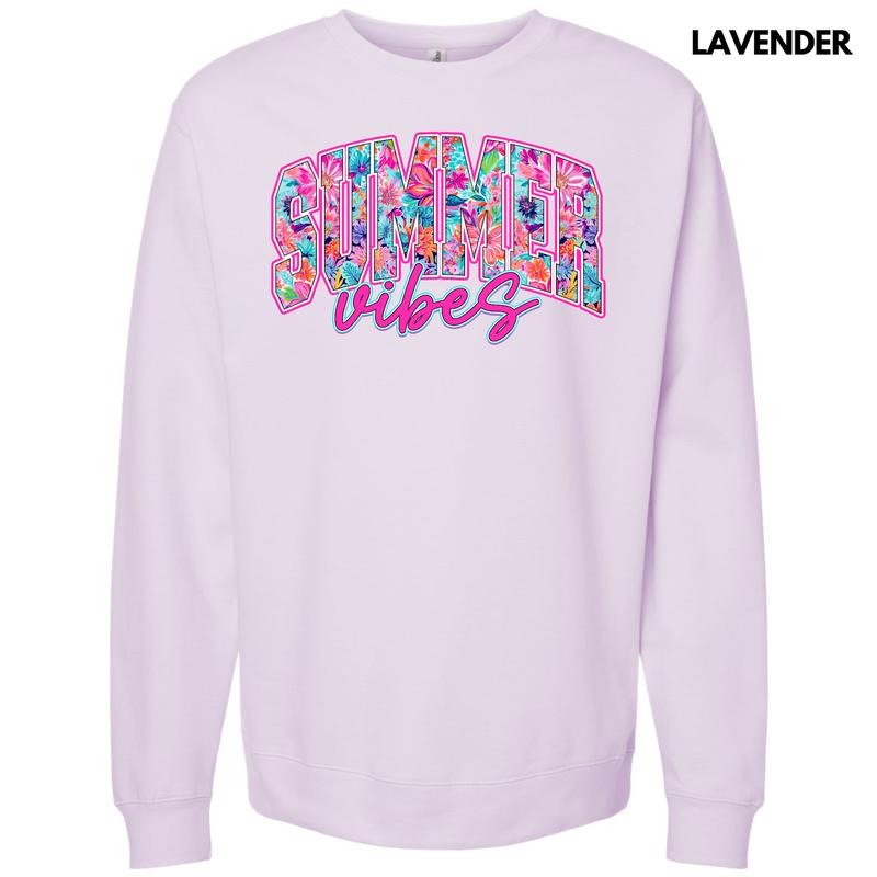 Blooming Summer Vibes Sweatshirt 'NLB' T-Shirts, Hoodie | RetroVerseTees.com