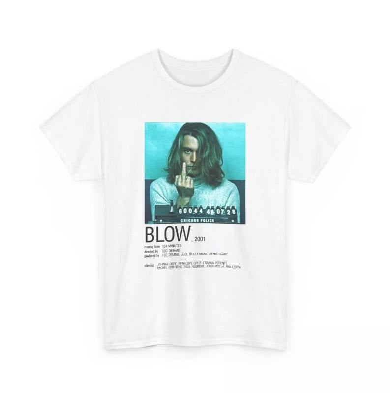 Blow Vintage movie Poster graphic T Shirt Retro Unisex Cotton Tee Hoodie, Sweatshirt | RetroVerseTees.com
