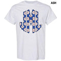 Blue Baseball Monogram Gildan Short Sleeve T-Shirt 'NLB' Hoodie, Sweatshirt | RetroVerseTees.com