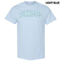 Blue Blossom Sunkissed Gildan Short Sleeve T-Shirt Hoodie, Sweatshirt | RetroVerseTees.com