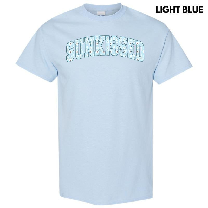 Blue Blossom Sunkissed Gildan Short Sleeve T-Shirt Hoodie, Sweatshirt | RetroVerseTees.com